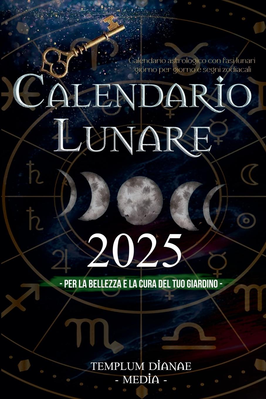 Vorderes Coverbild Calendario lunare 2025