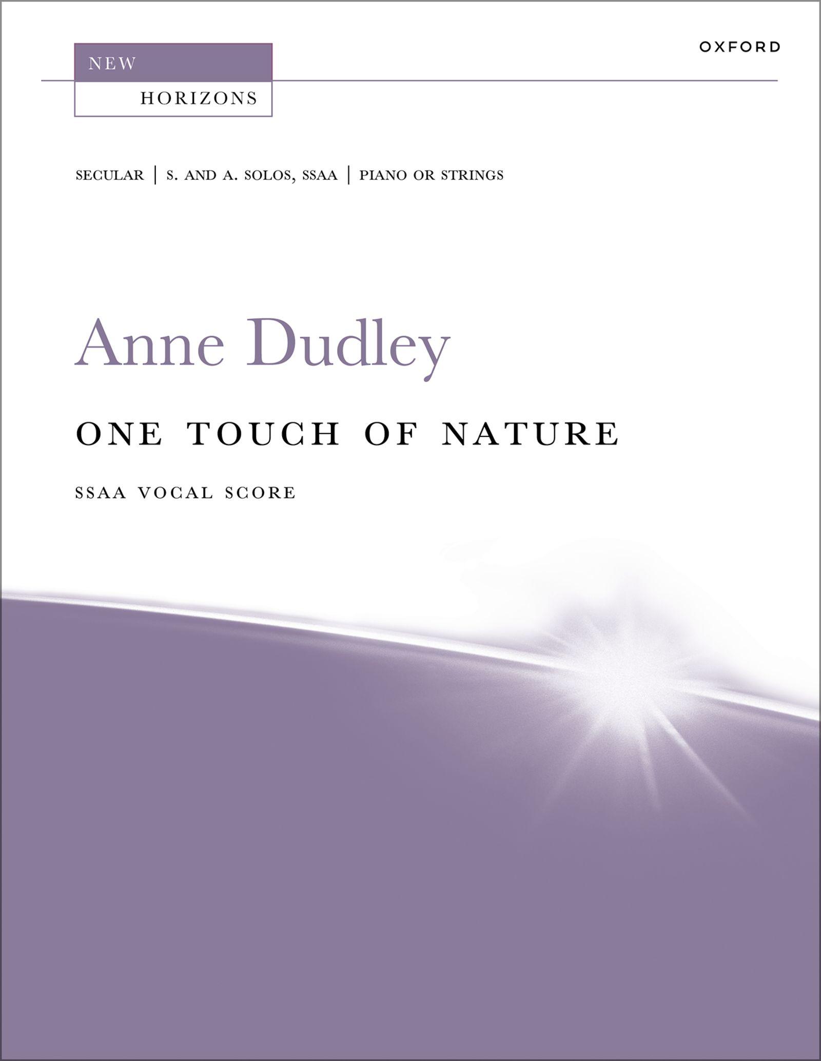 Vorderes Coverbild One Touch of Nature