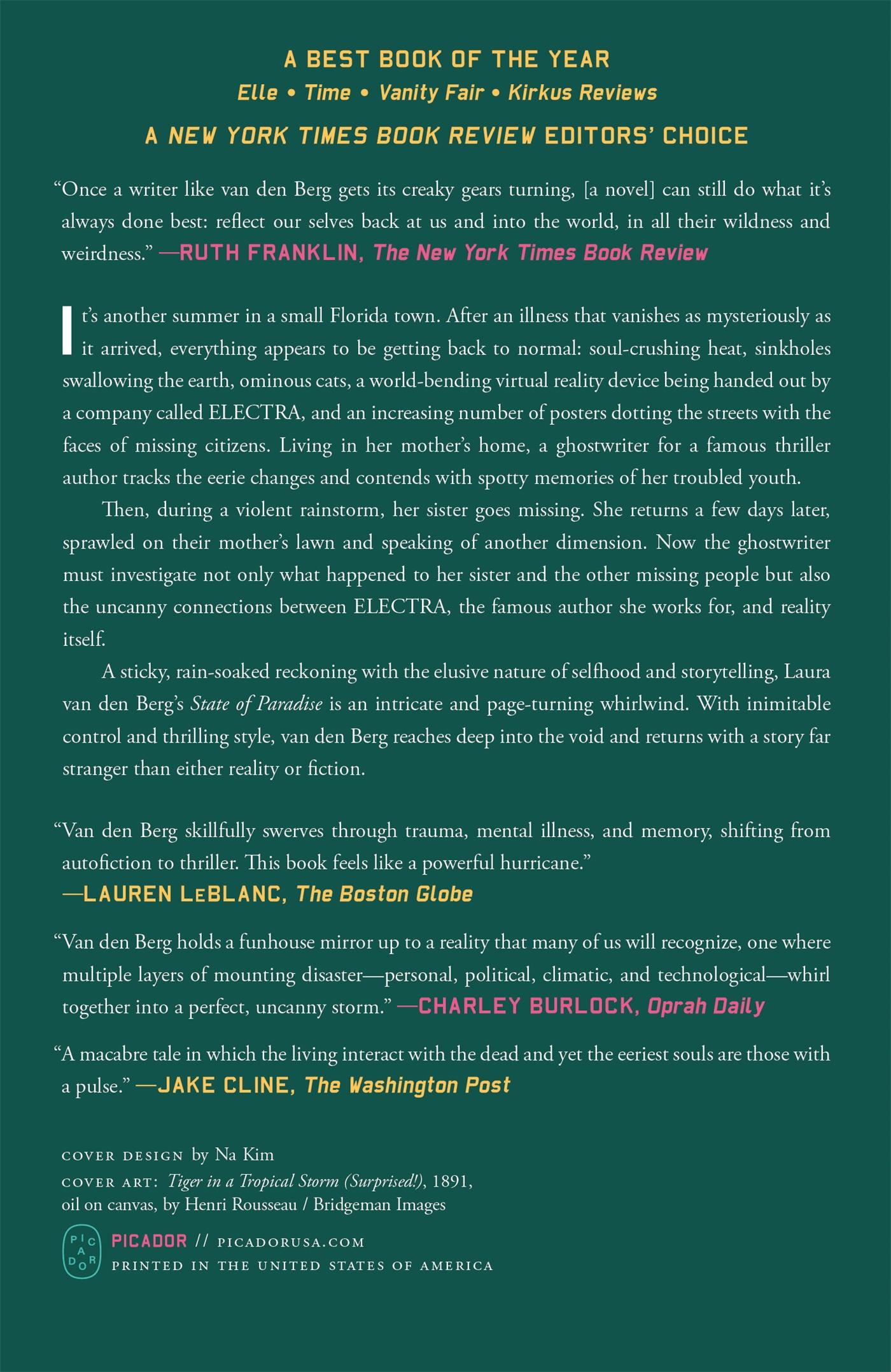 Rückseitencover State of Paradise