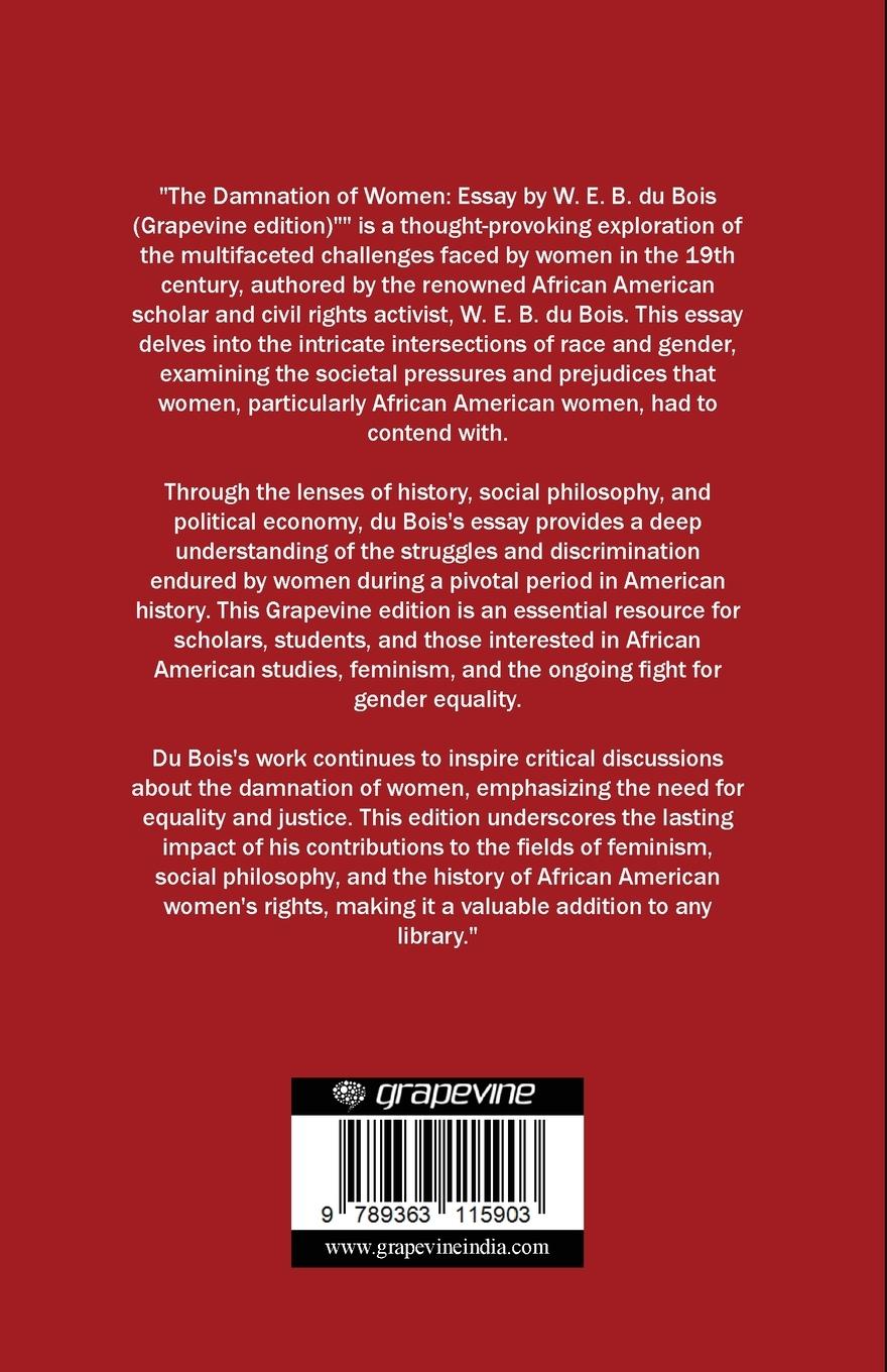 Rückseitencover The Damnation of Women