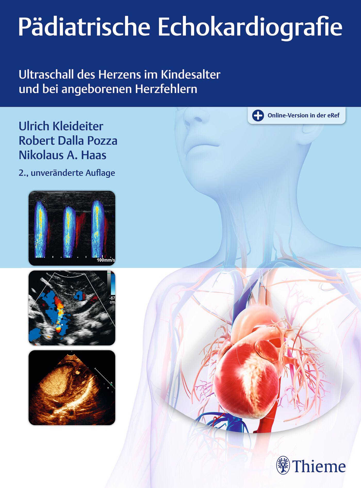 Vorderes Coverbild Pädiatrische Echokardiografie