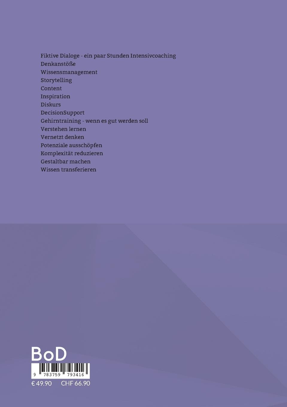 Rückseitencover Quantitäten und Qualitäten einer Wirtschaftsanalyse mit KI-Dialogen