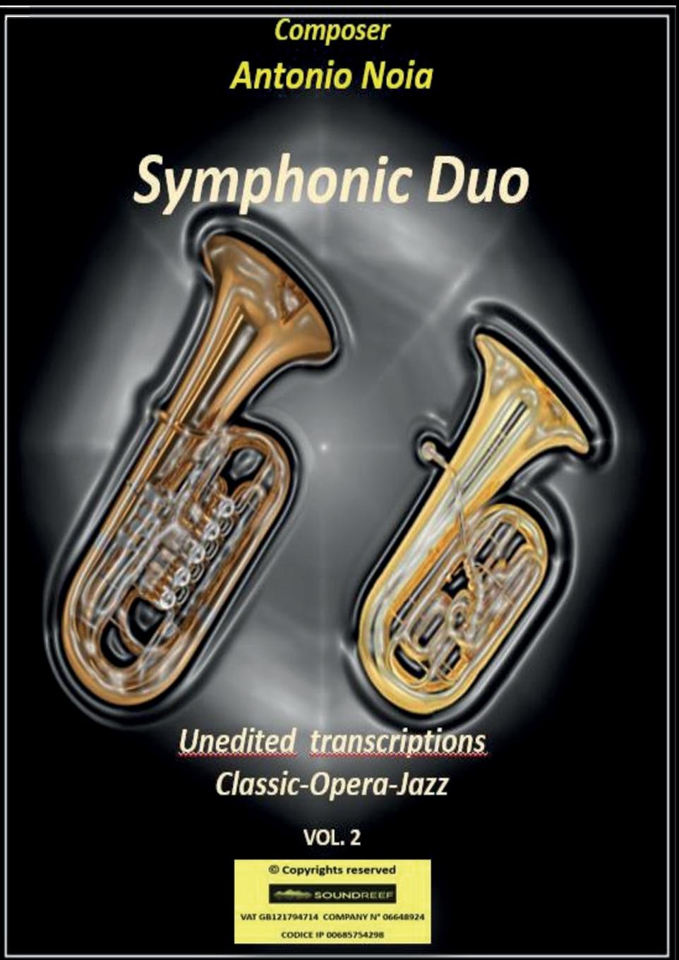 Vorderes Coverbild Symphonic Duo Tuba Unedited trascriptions