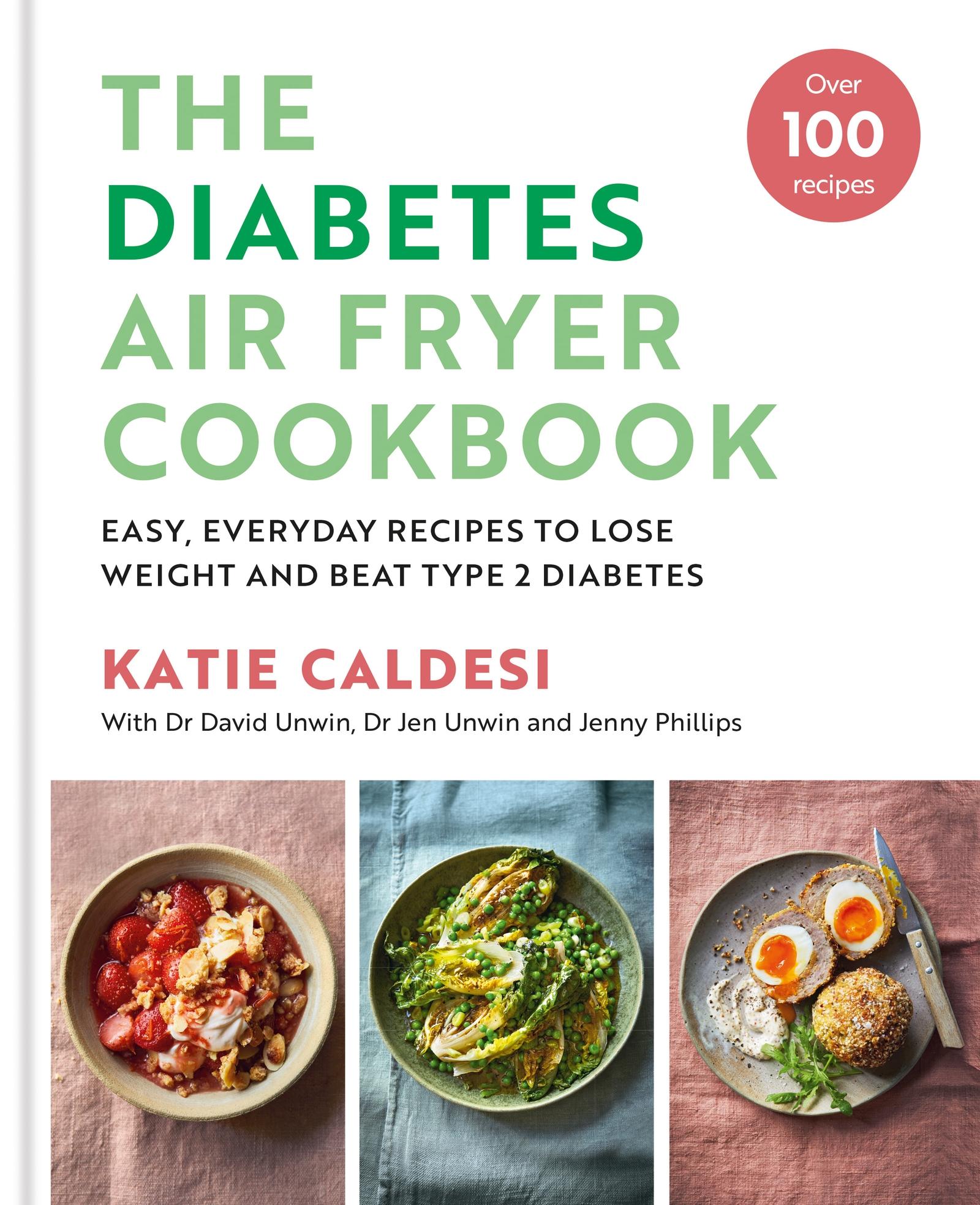 Vorderes Coverbild Diabetes Air Fryer Cookbook