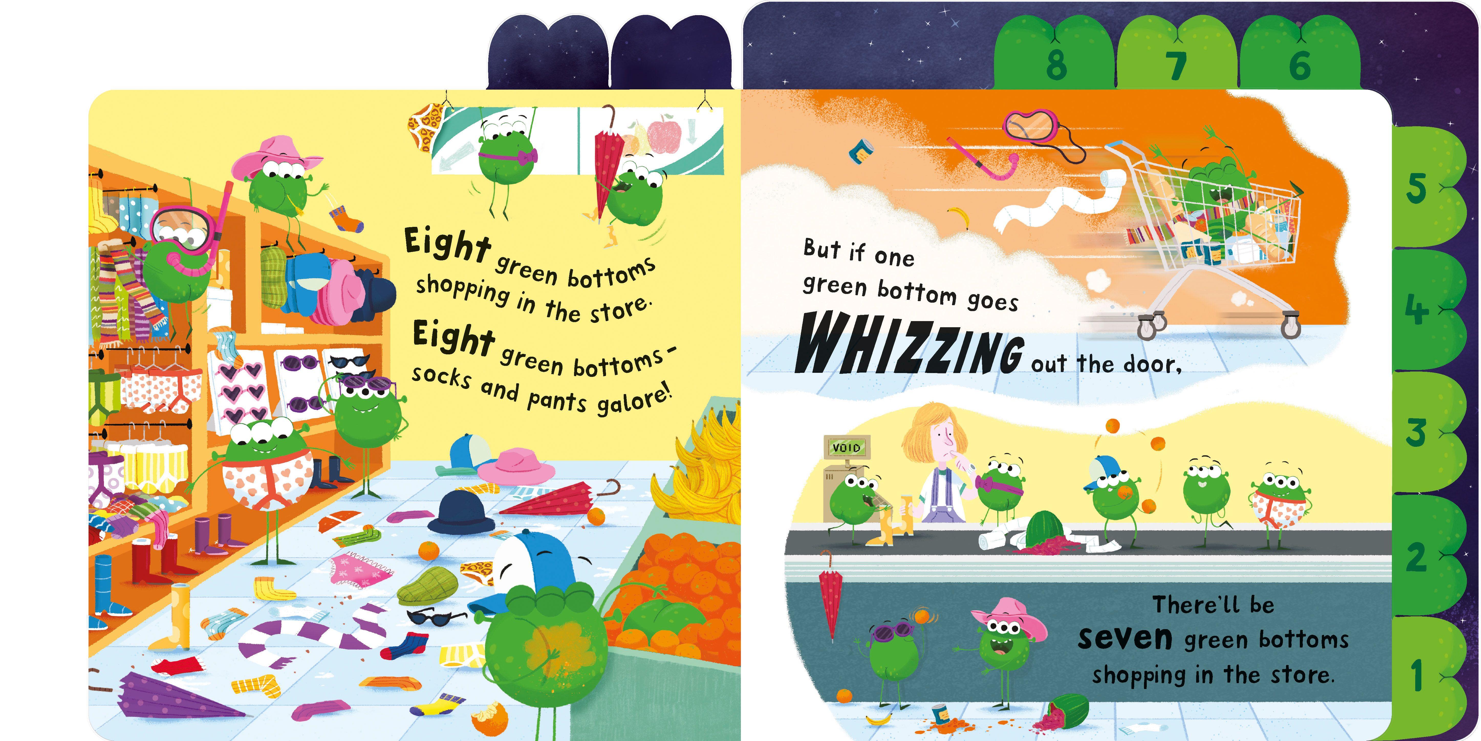 Beispielinhalt (Bild) Ten Green Bottoms