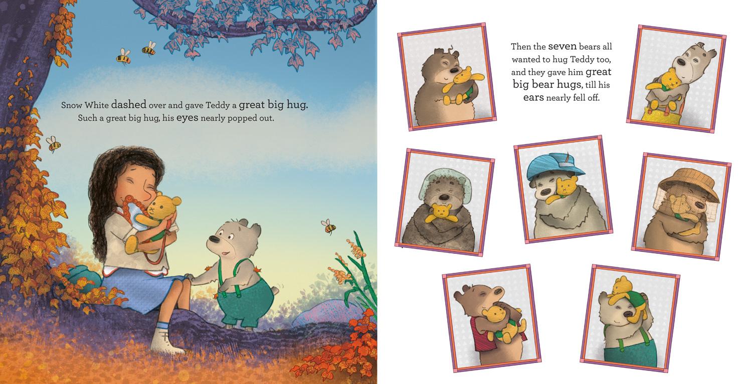 Beispielinhalt (Bild) Snow White and the Seven Bears