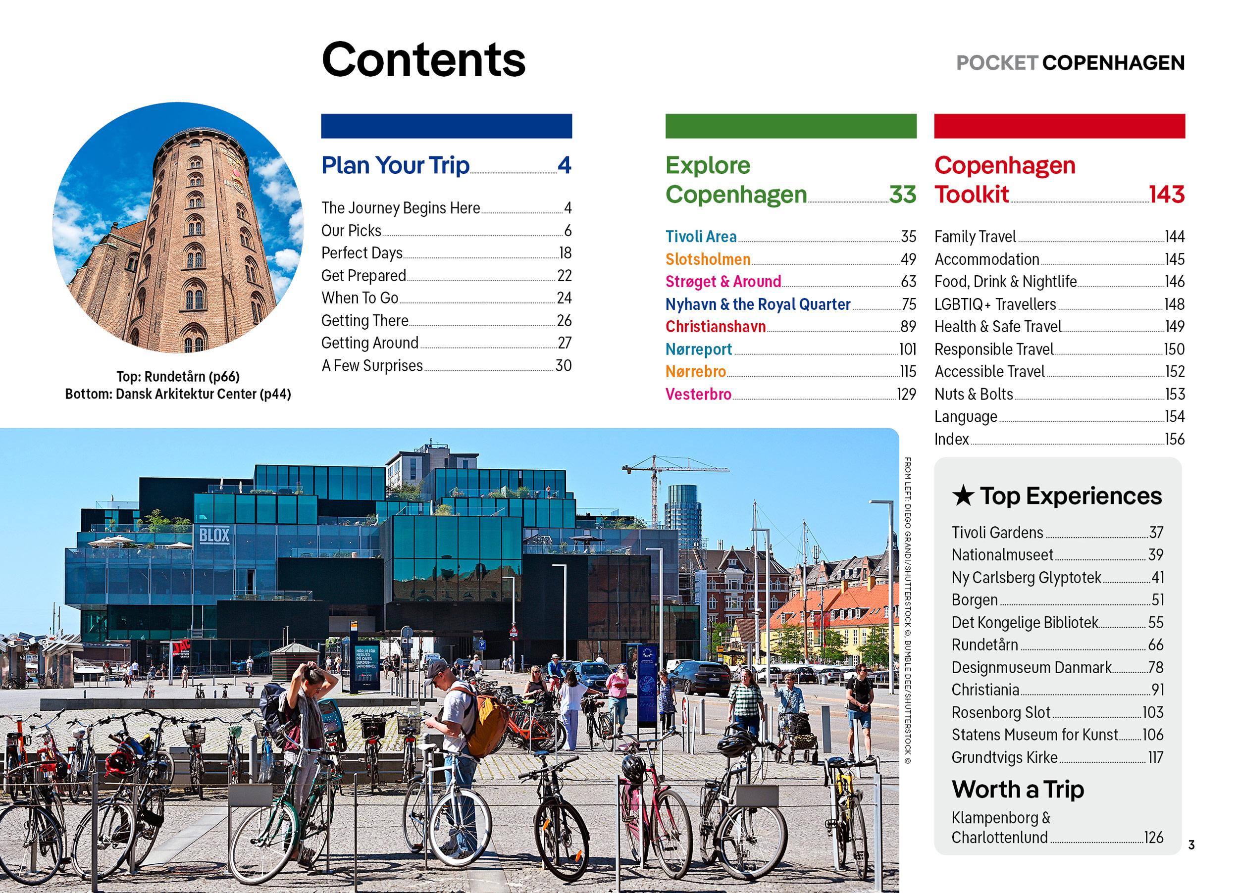 Beispielinhalt (Bild) Lonely Planet Pocket Copenhagen