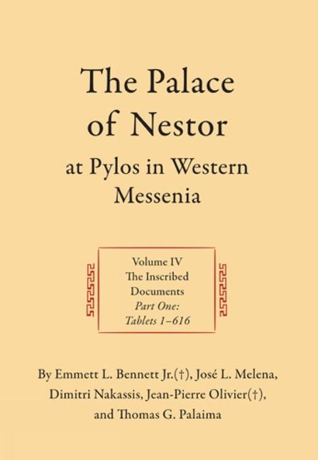 Vorderes Coverbild The Palace of Nestor at Pylos in Western Messenia, Volume IV (2 vols)