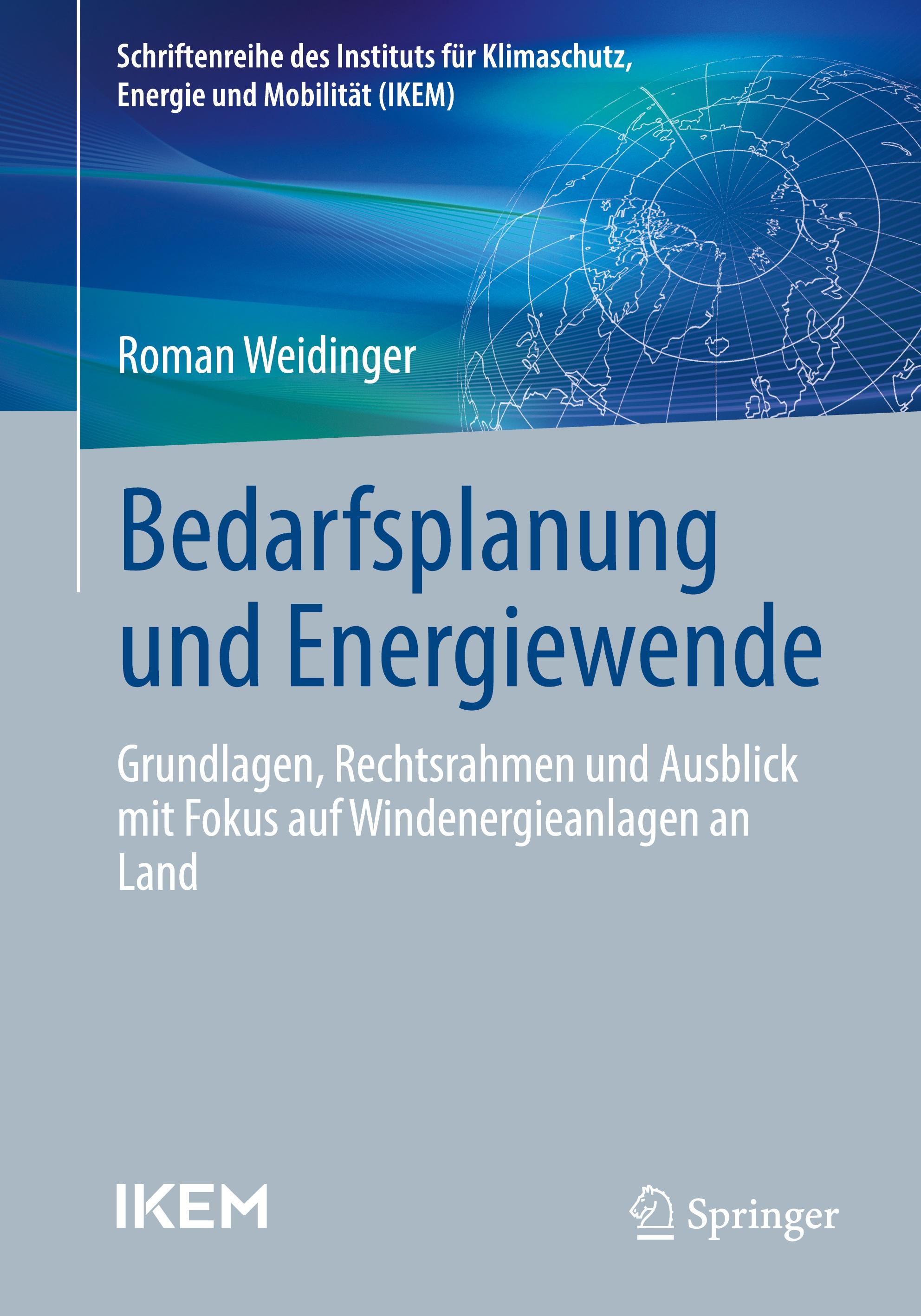 Vorderes Coverbild Bedarfsplanung und Energiewende