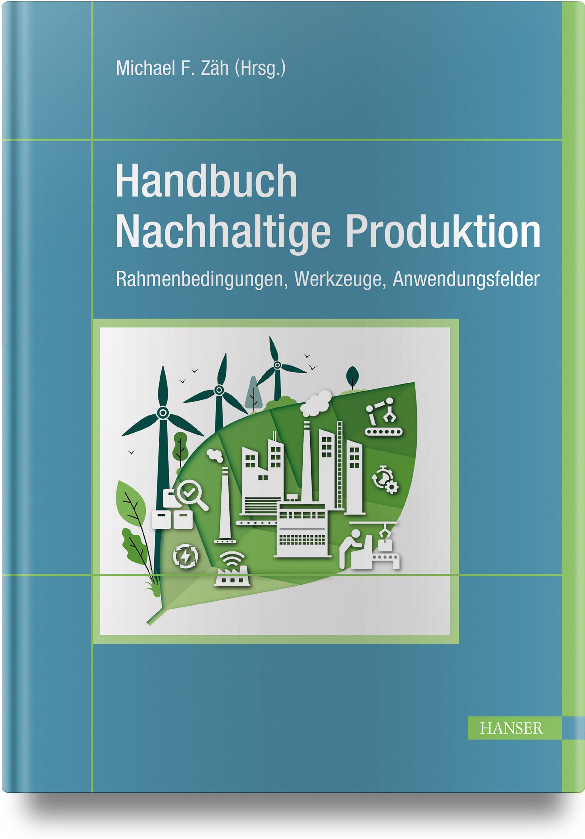 Vorderes Coverbild Handbuch Nachhaltige Produktion