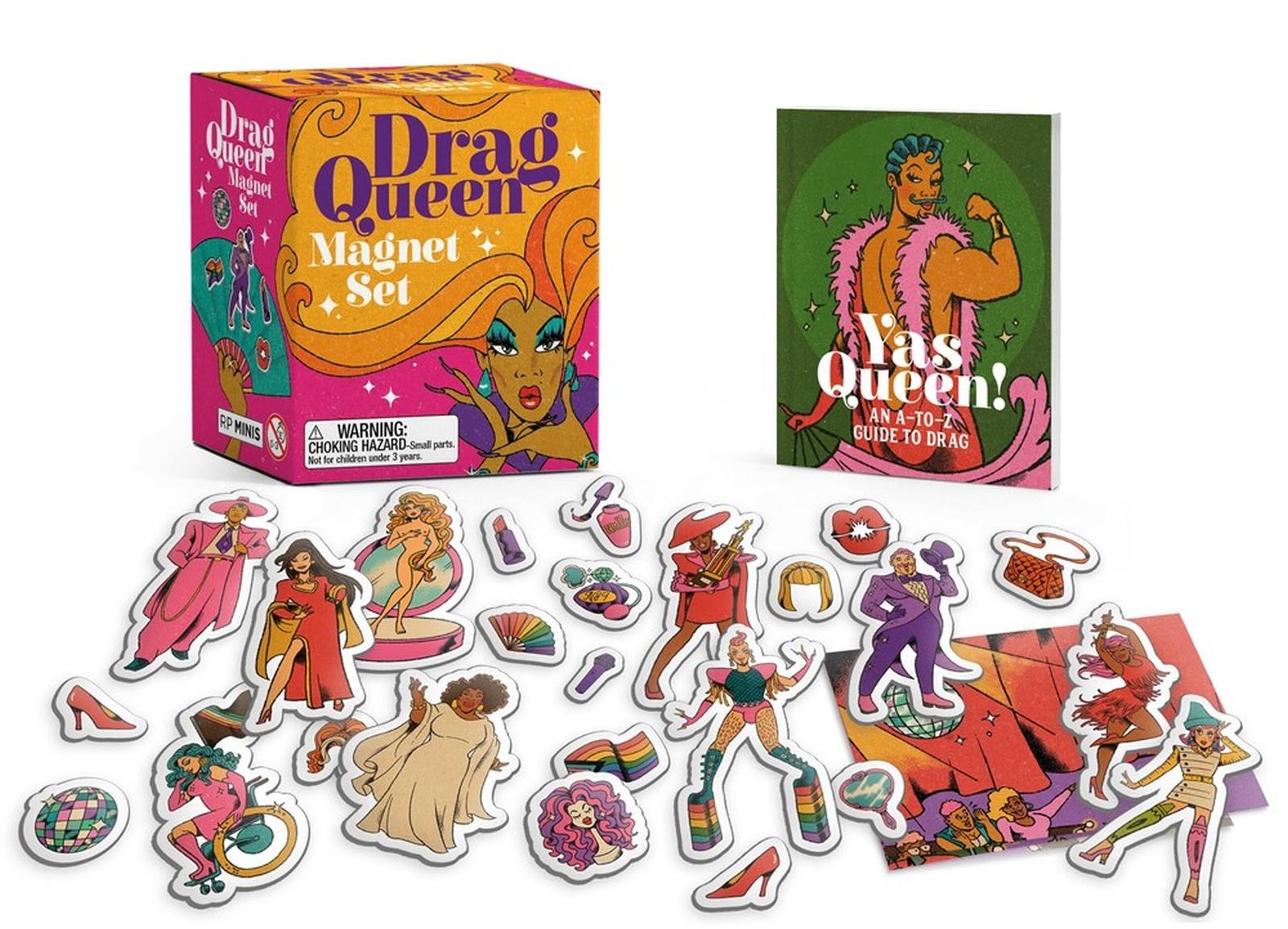 Vorderes Coverbild Drag Queen Magnet Set