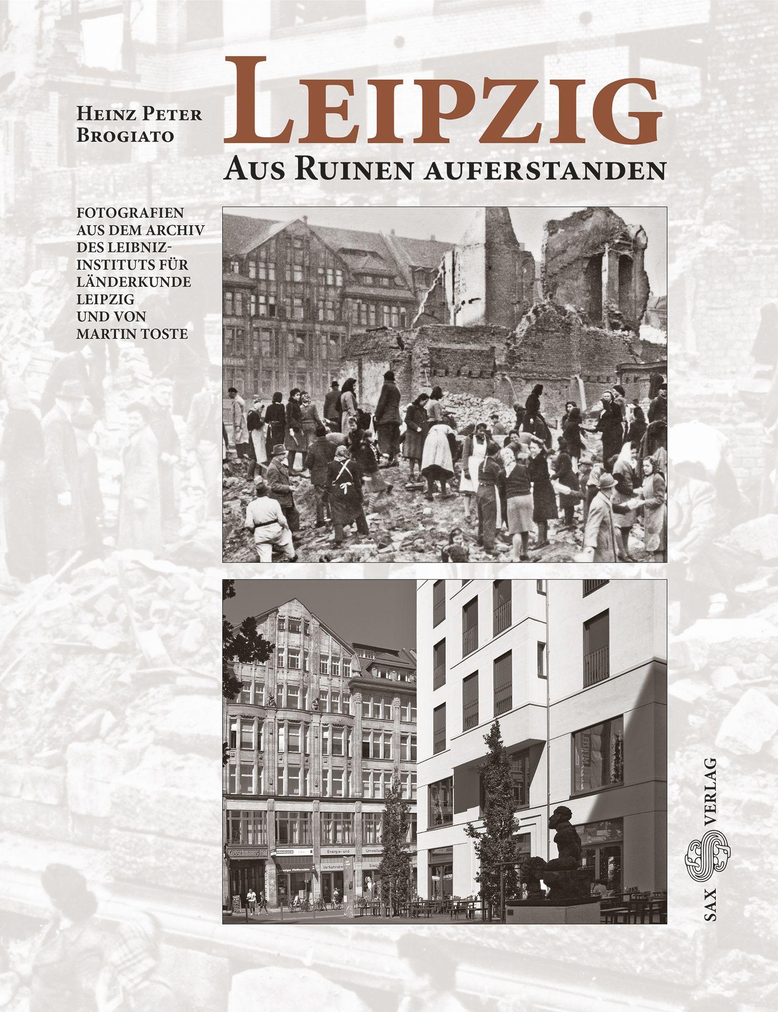 Vorderes Coverbild Leipzig. Aus Ruinen auferstanden
