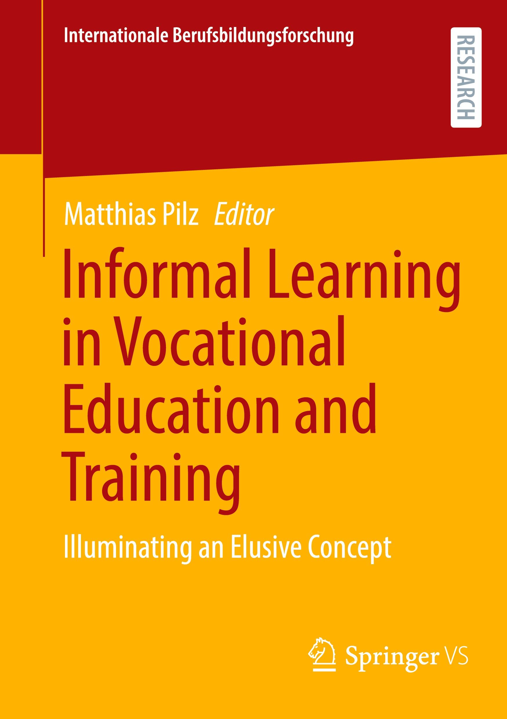 Vorderes Coverbild Informal Learning in Vocational Education and Training