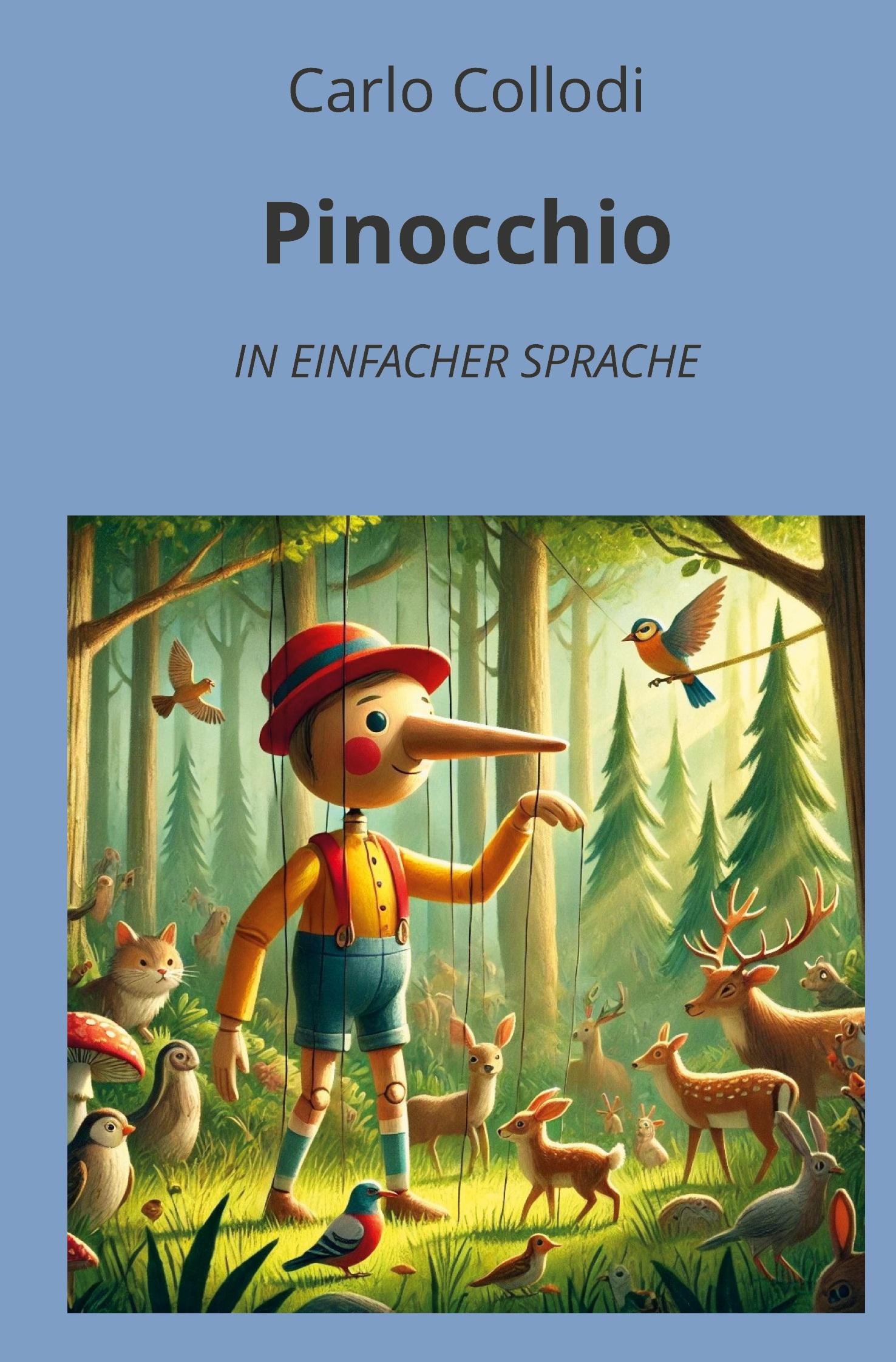 Vorderes Coverbild Pinocchio: In Einfacher Sprache