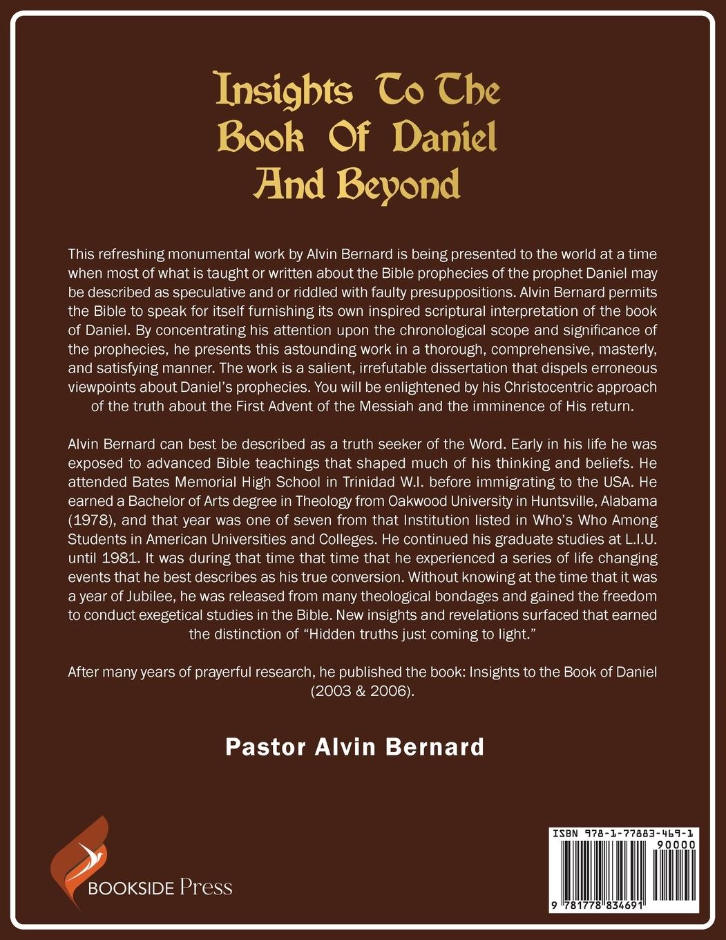 Rückseitencover Insights to the Book of Daniel and Beyond