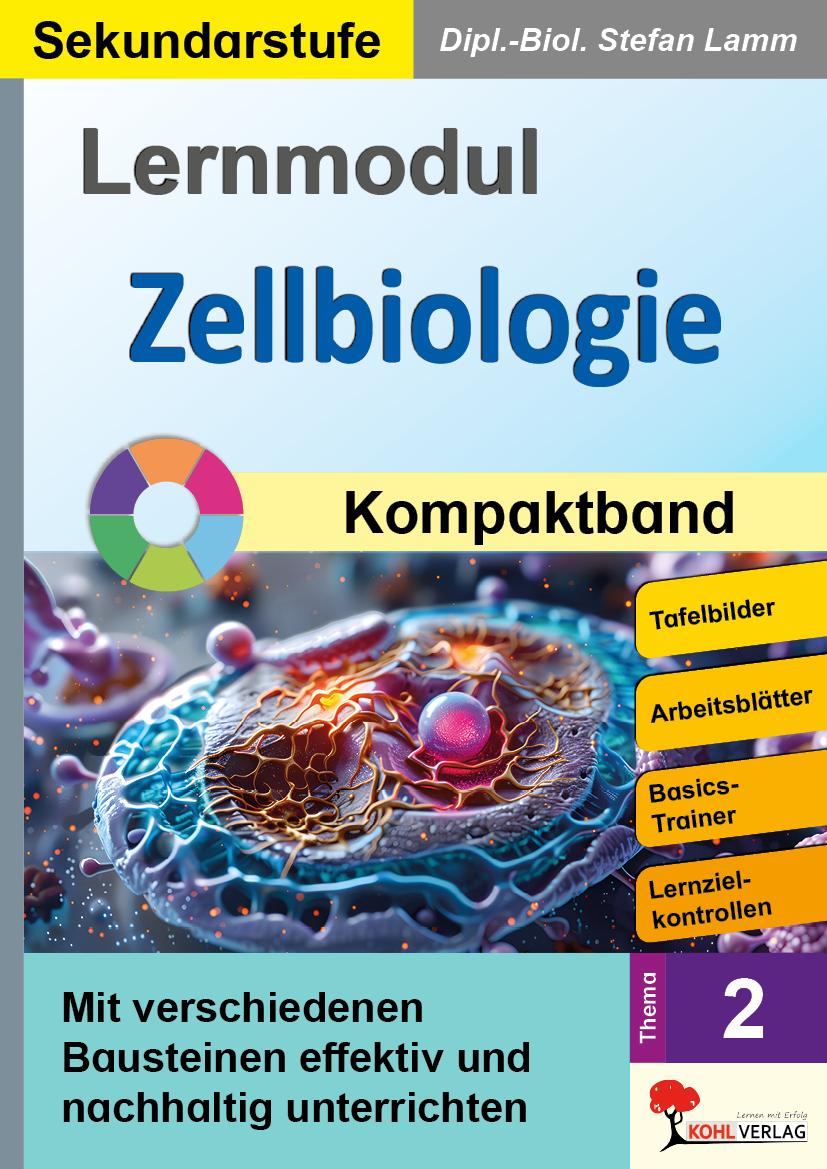 Vorderes Coverbild Lernmodul 2: Zellbiologie / Kompaktband