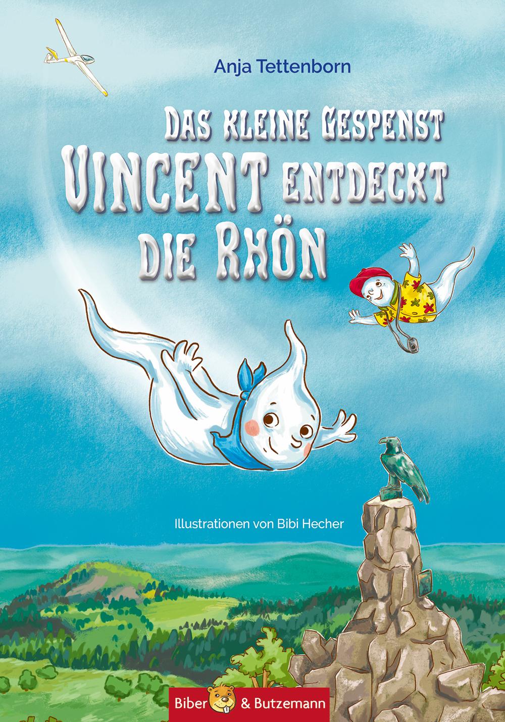 Vorderes Coverbild Das kleine Gespenst Vincent entdeckt die Rhön