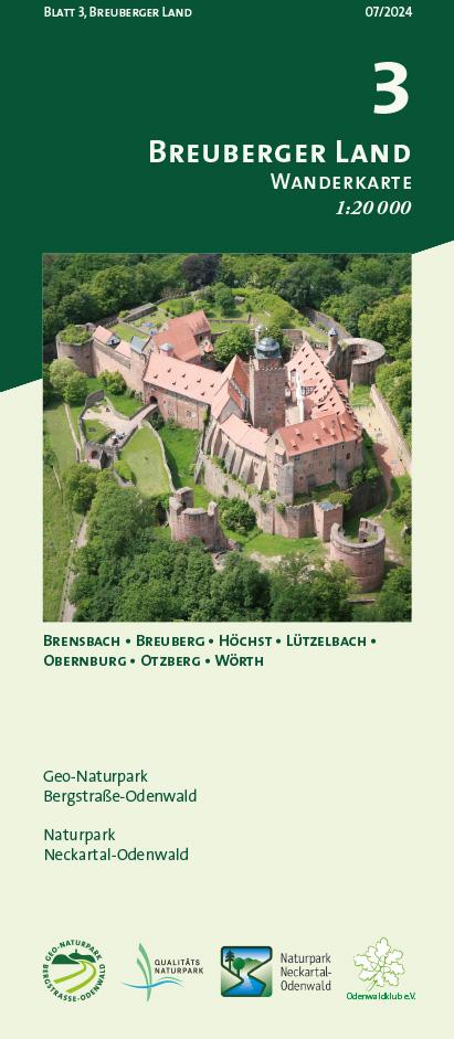 Vorderes Coverbild Blatt 3, Breuberger Land