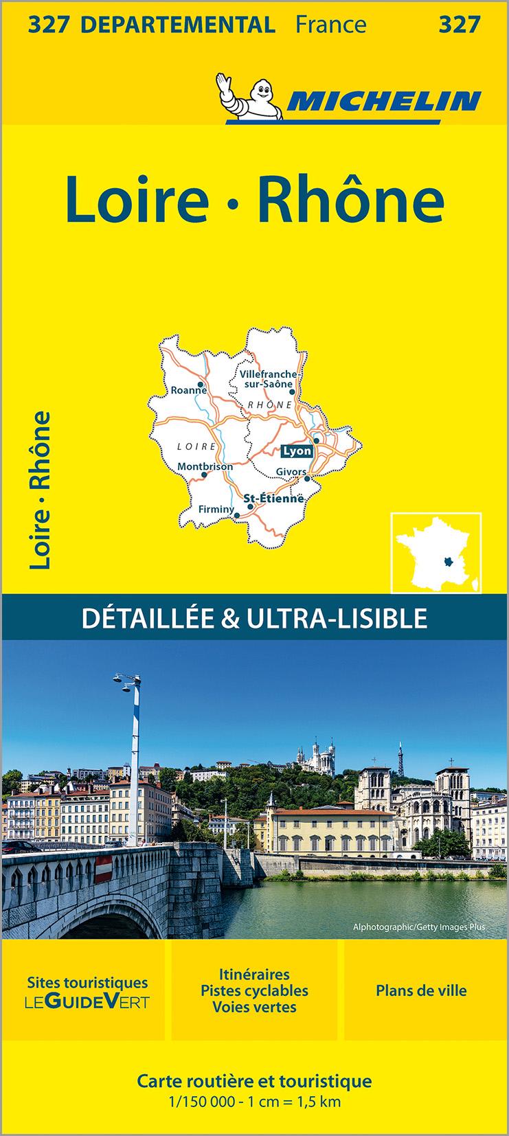 Vorderes Coverbild Michelin Beaujolais/Loire Rhône