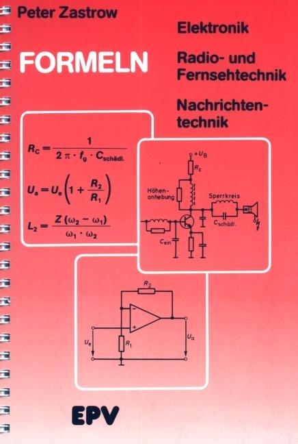 Vorderes Coverbild Formeln der Elektronik, der Radio- und Fernsehtechnik, der Nachrichtentechnik