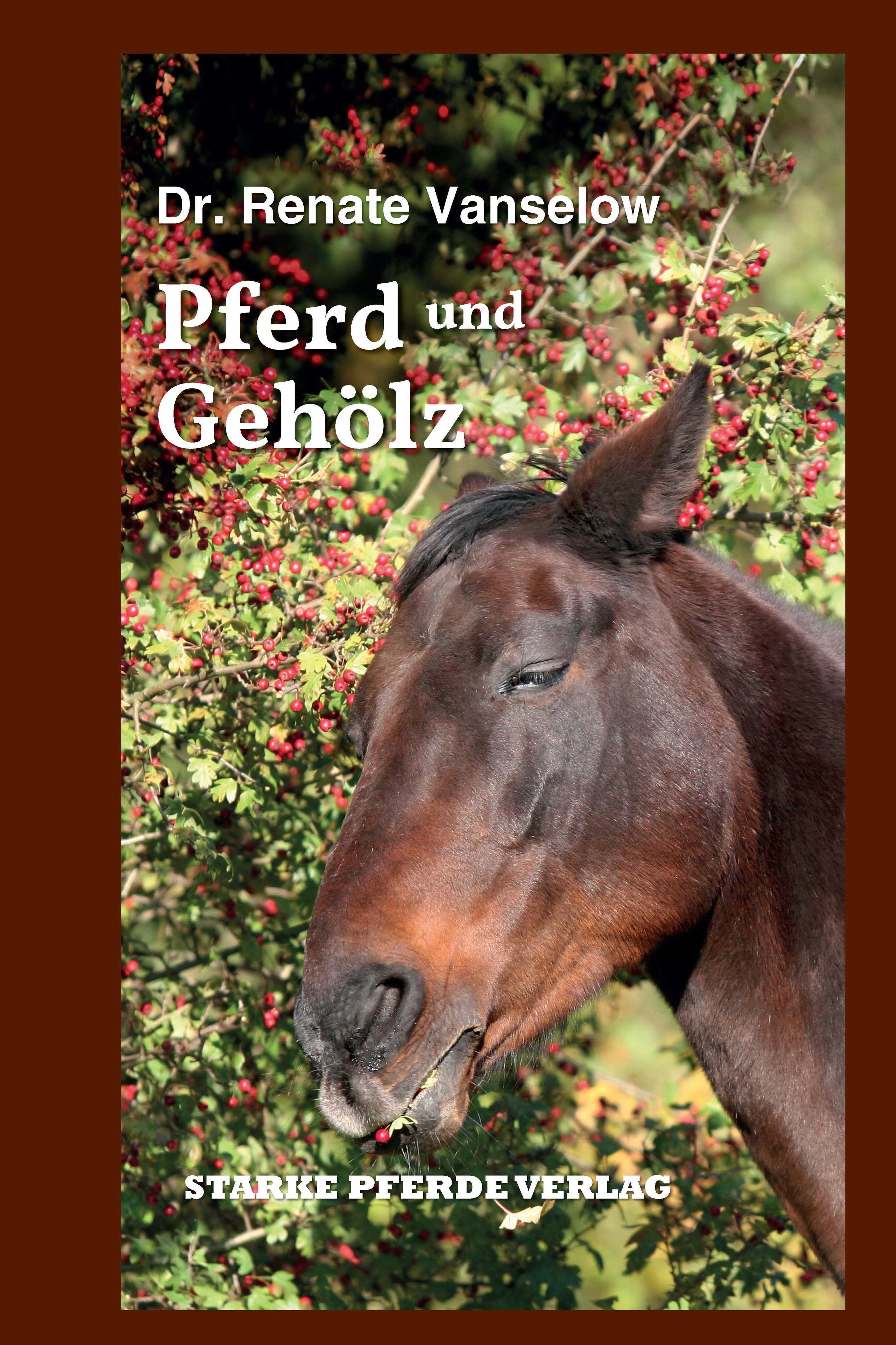 Vorderes Coverbild Pferd und Gehölz