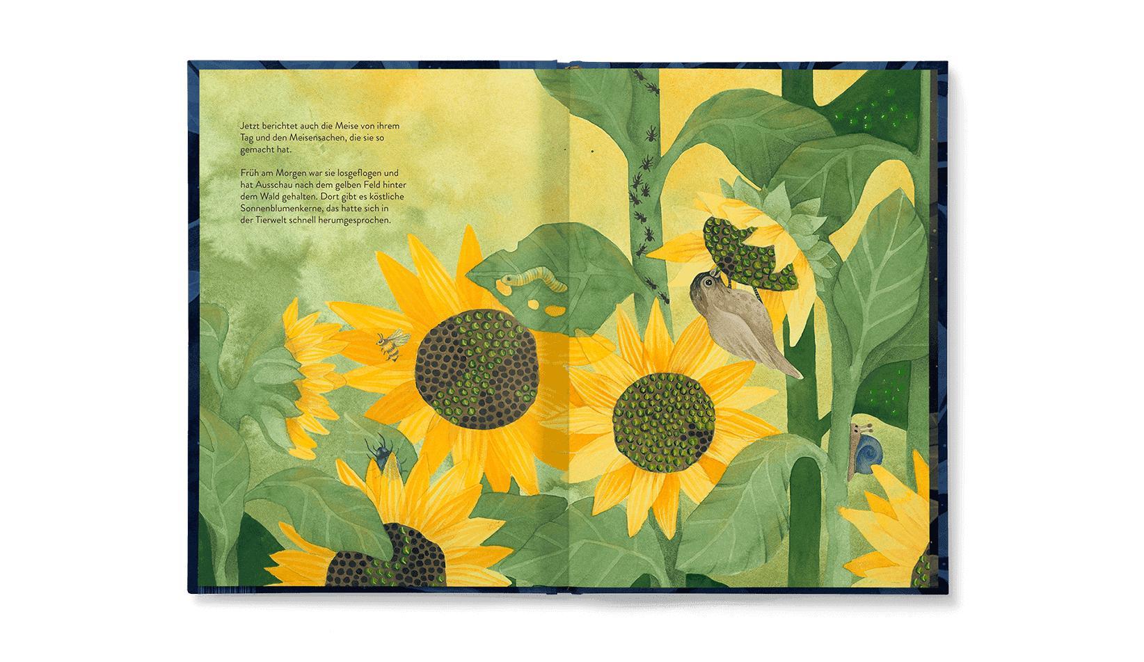 Beispielinhalt (Bild) Maus & Meise