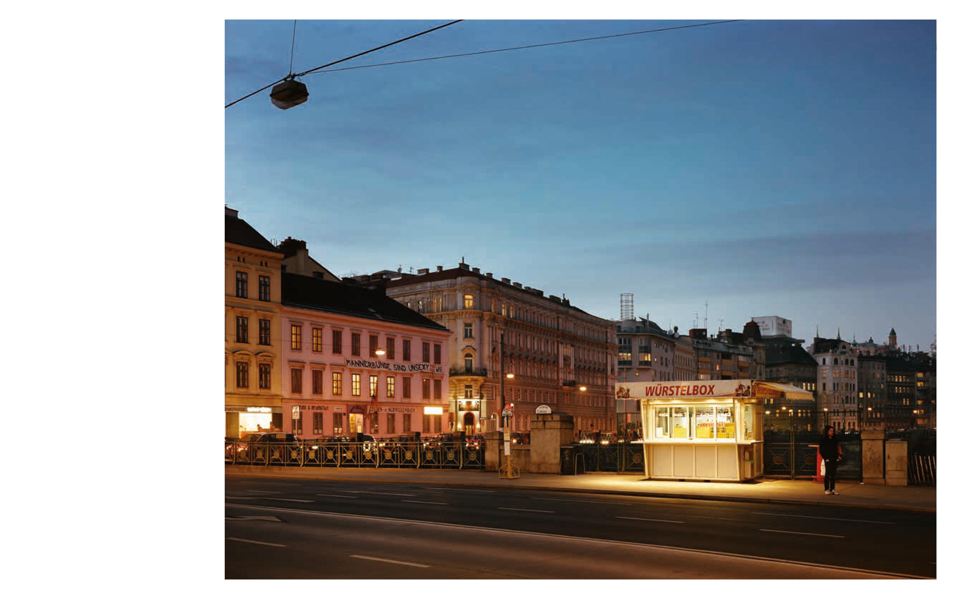 Beispielinhalt (Bild) Fünfundneunzig Wiener Würstelstände