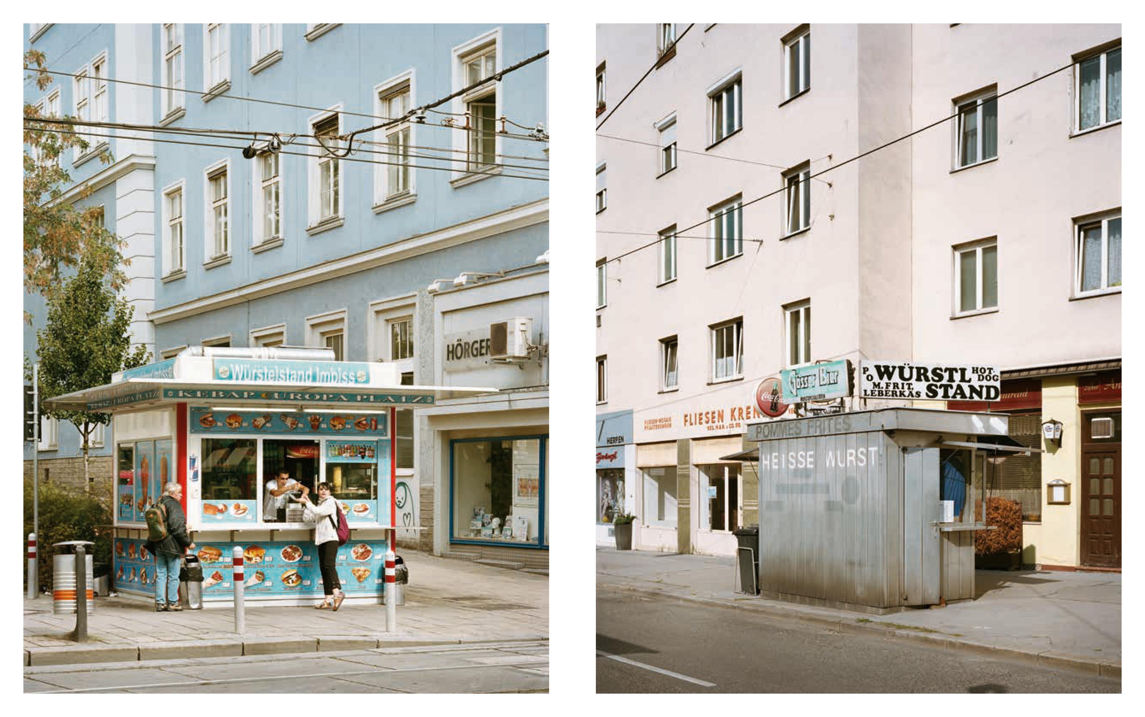 Beispielinhalt (Bild) Fünfundneunzig Wiener Würstelstände