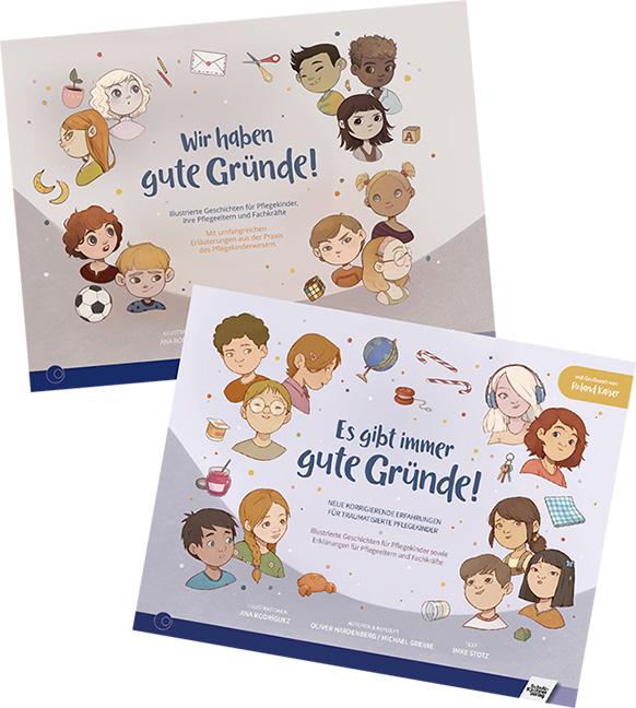 Vorderes Coverbild SET: Wir haben gute Gründe! + Es gibt immer gute Gründe!