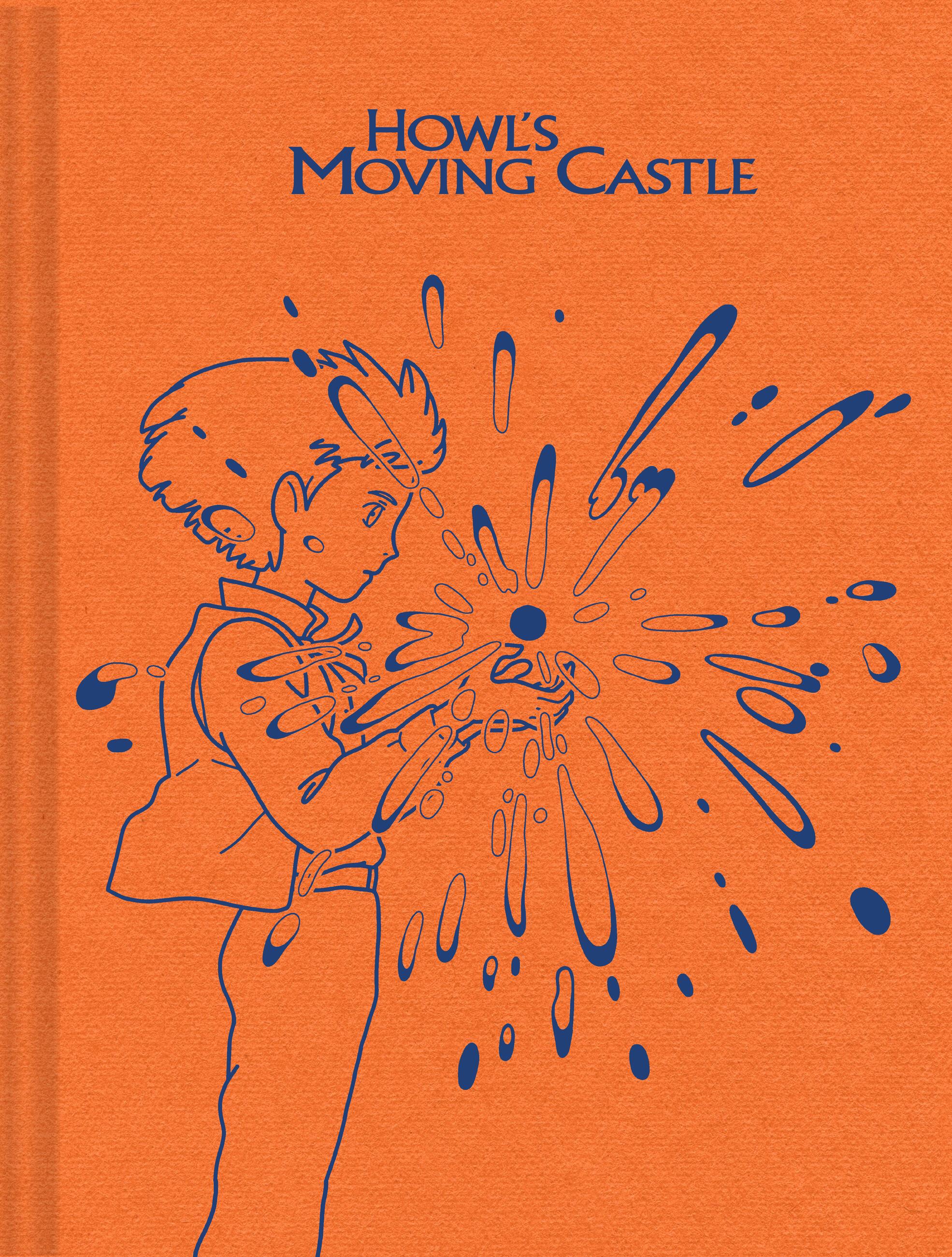 Vorderes Coverbild Studio Ghibli Howl's Moving Castle Notebook