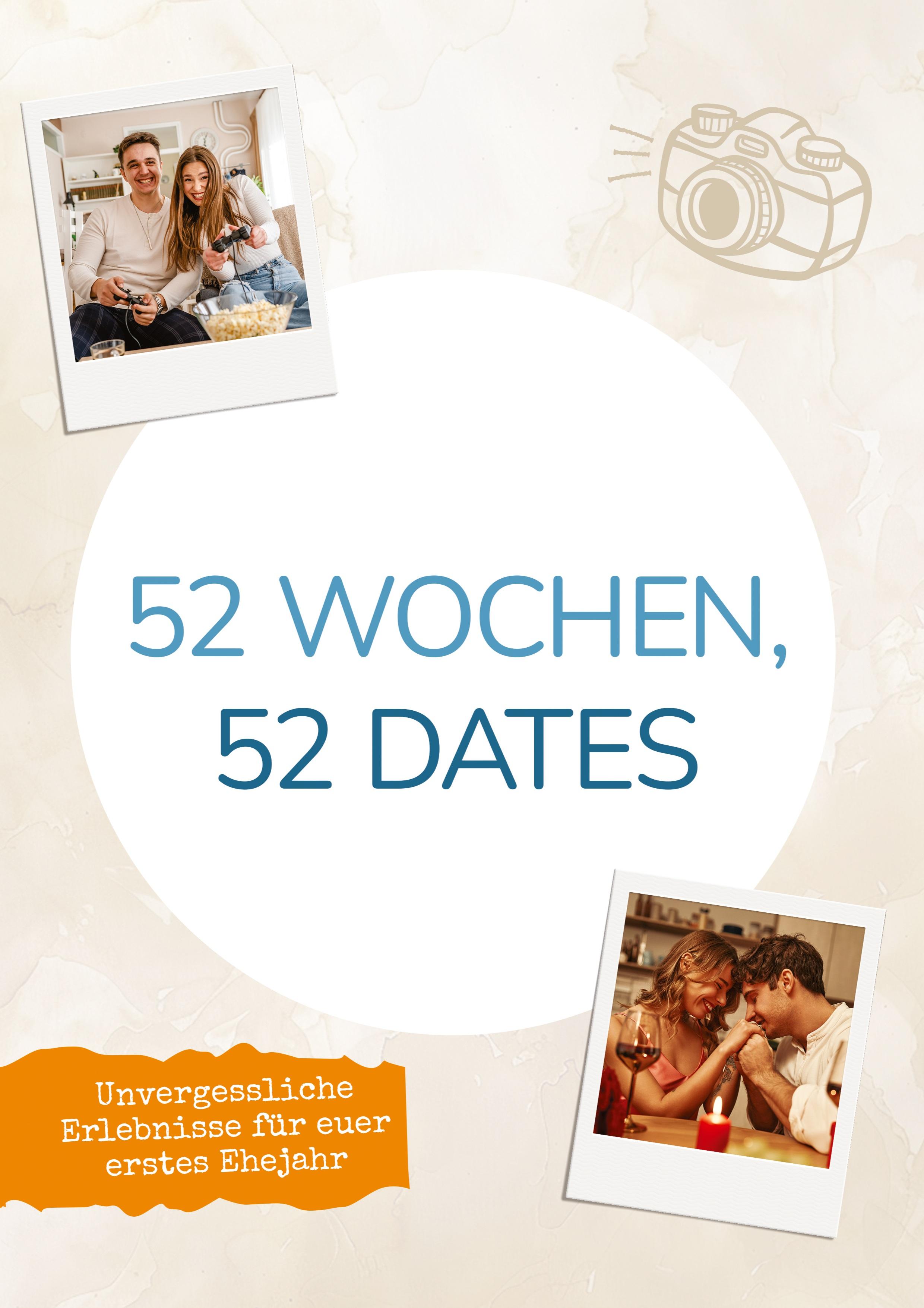 Vorderes Coverbild 52 Wochen, 52 Dates