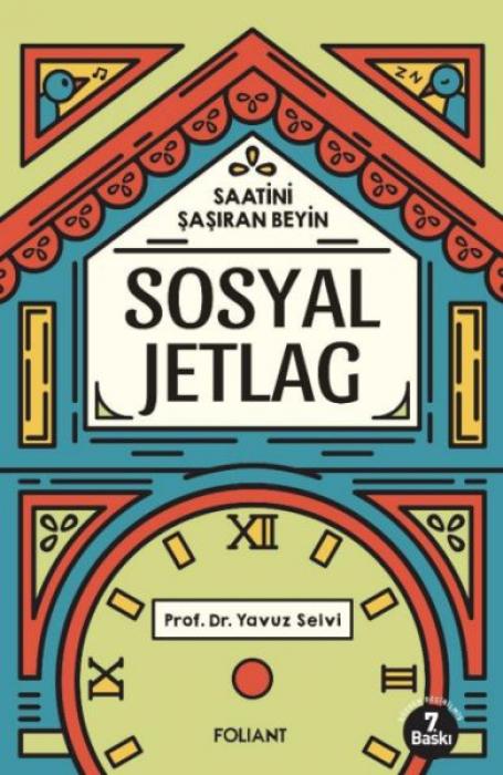 Vorderes Coverbild Sosyal Jetlag - Saatini Sasiran Beyin