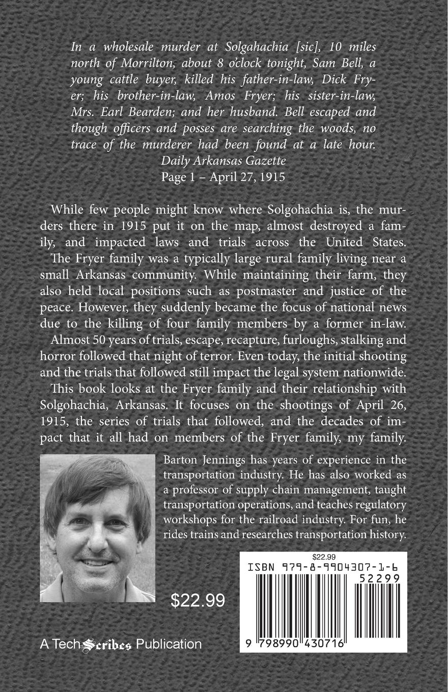 Rückseitencover The Solgohachia Murders