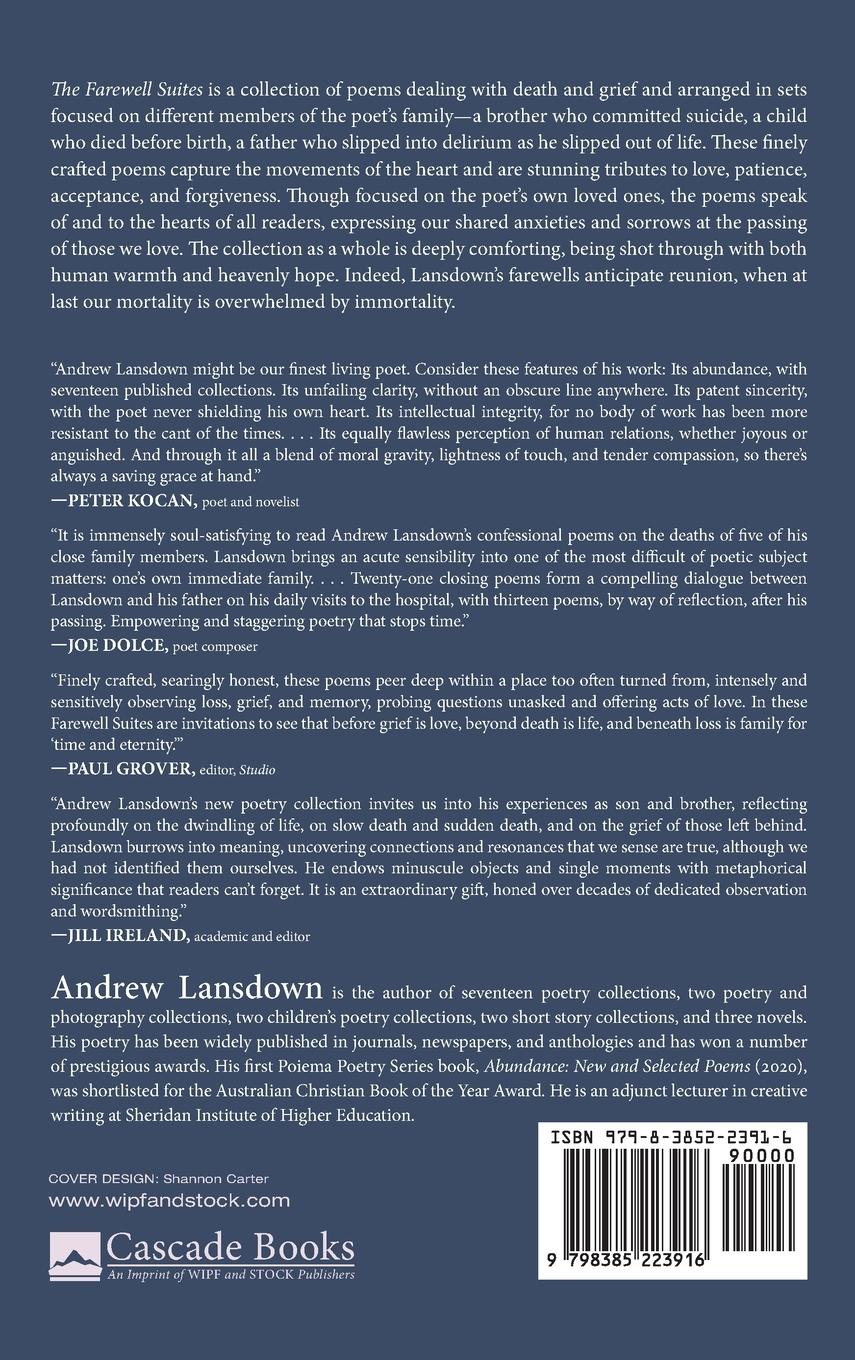 Rückseitencover The Farewell Suites