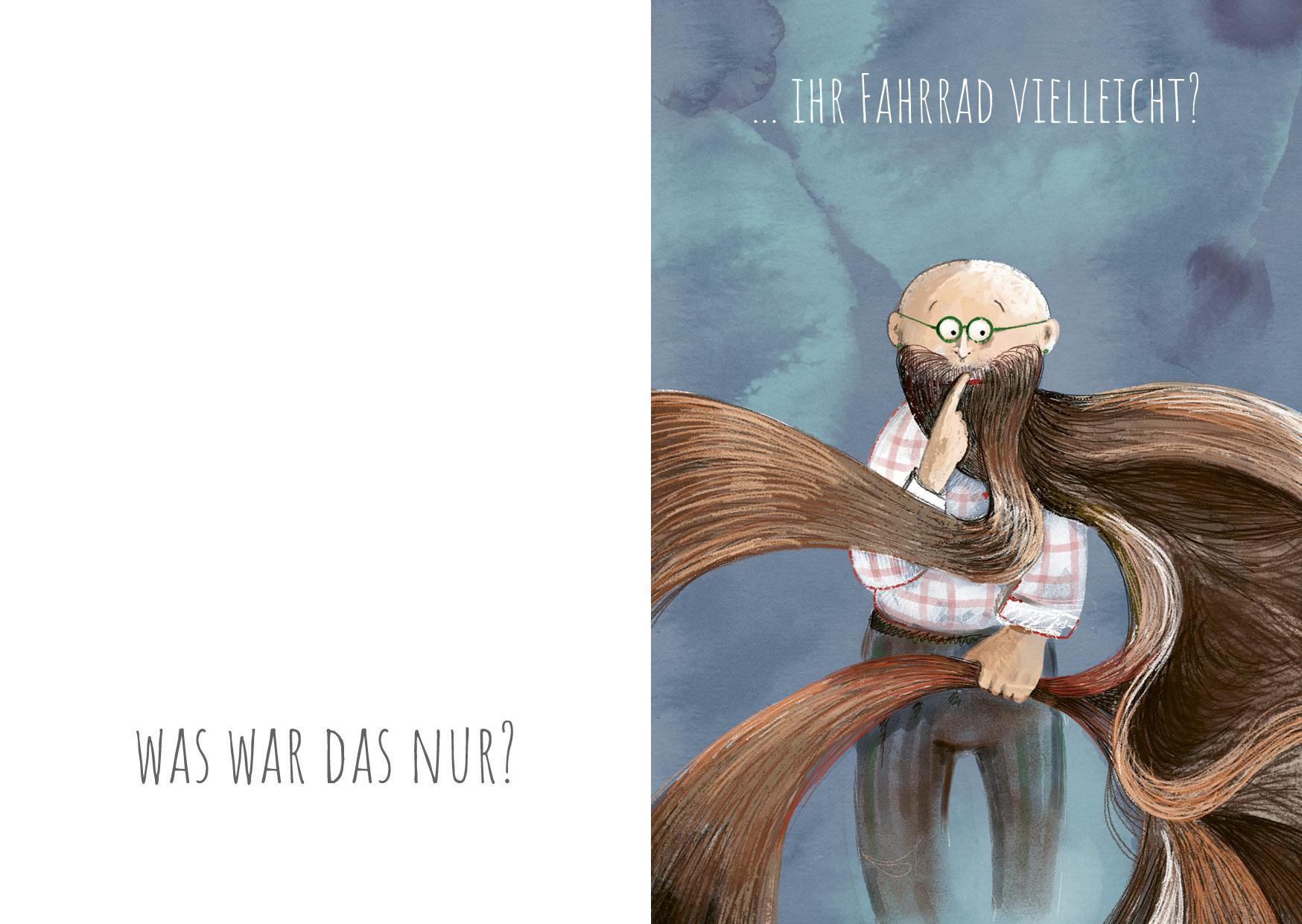 Beispielinhalt (Bild) Opas Bart