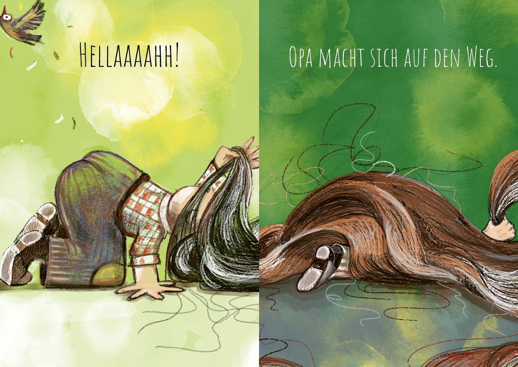 Beispielinhalt (Bild) Opas Bart