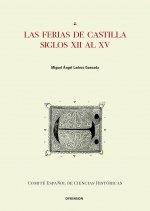 Vorderes Coverbild Las ferias de Castilla siglos XII a XV