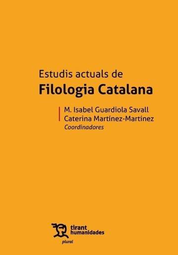 Vorderes Coverbild Estudis Actuals De Filologia Catalana