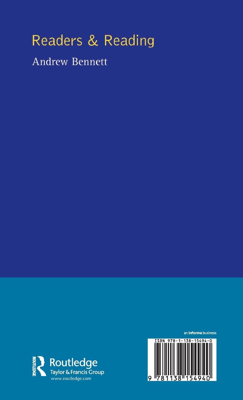 Rückseitencover Readers and Reading