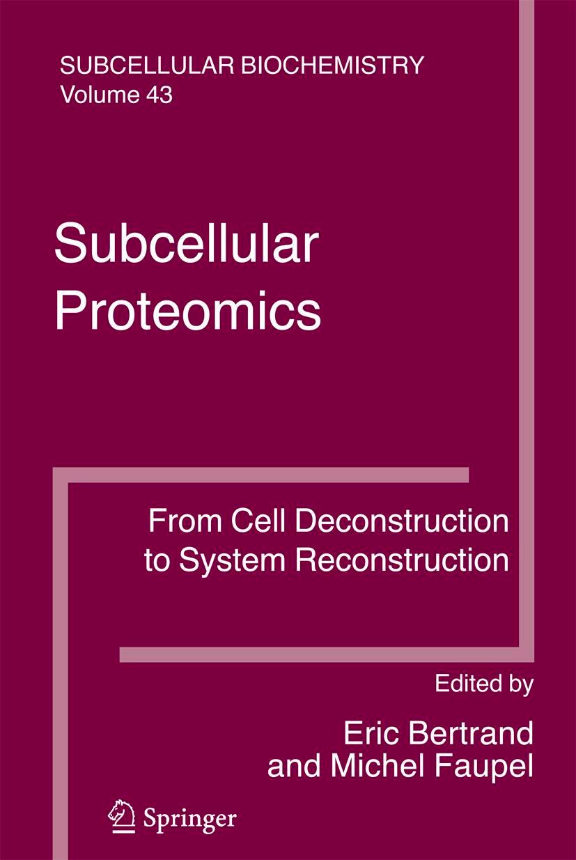 Vorderes Coverbild Subcellular Proteomics