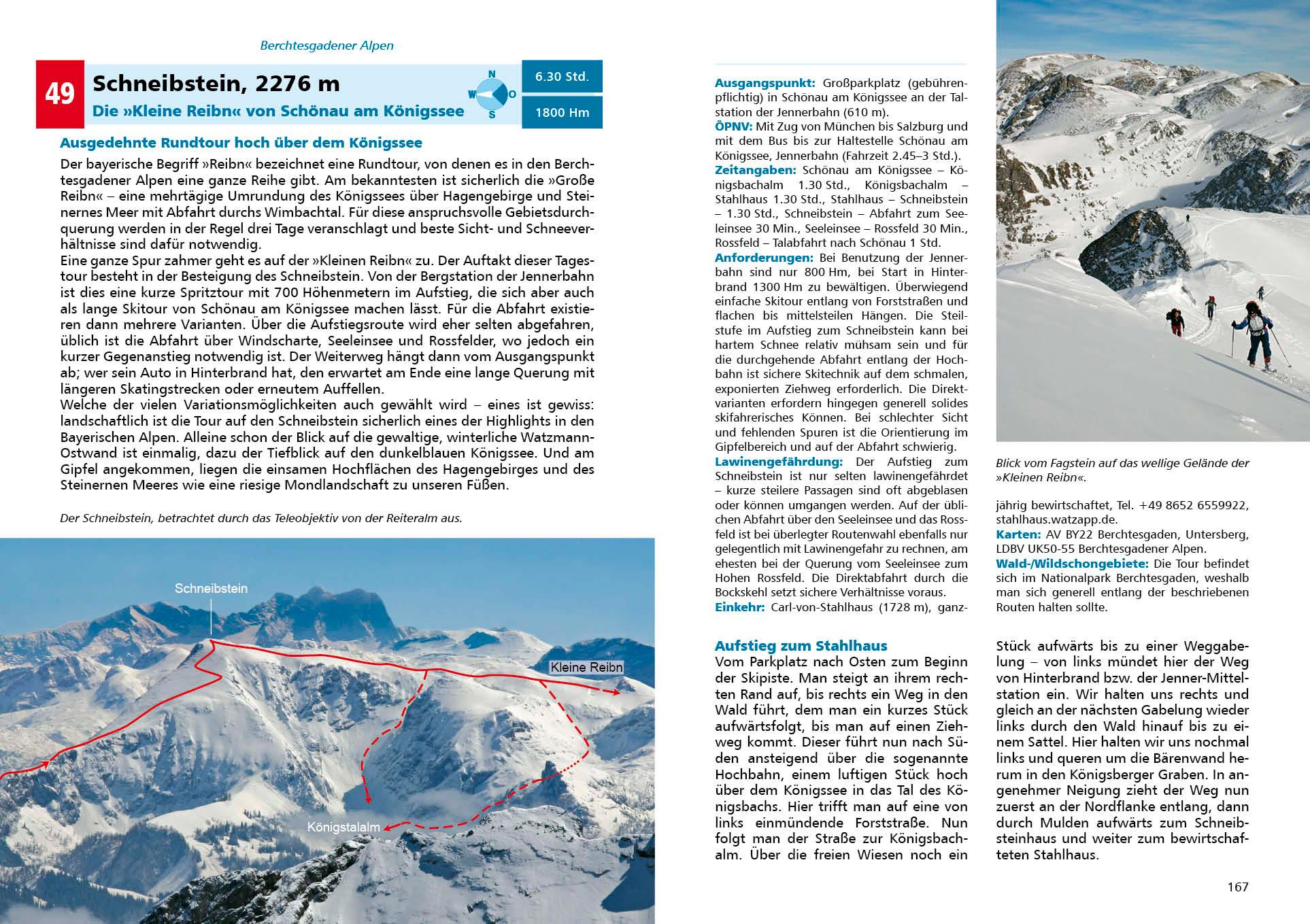 Beispielinhalt (Bild) Münchner Skitourenberge