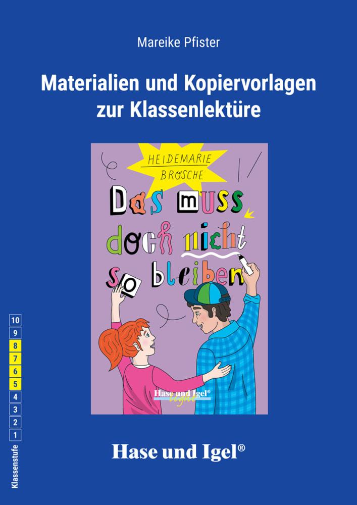 Vorderes Coverbild Das muss doch nicht so bleiben. Begleitmaterial