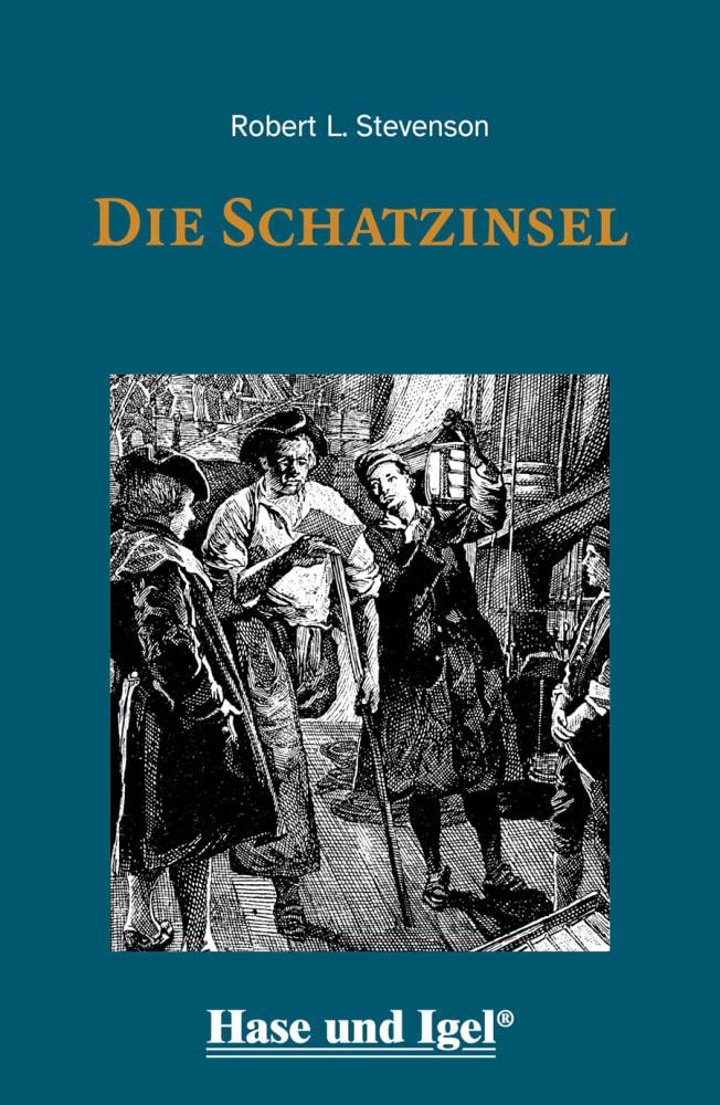 Vorderes Coverbild Die Schatzinsel / leicht lesbare Parallel-Ausgabe