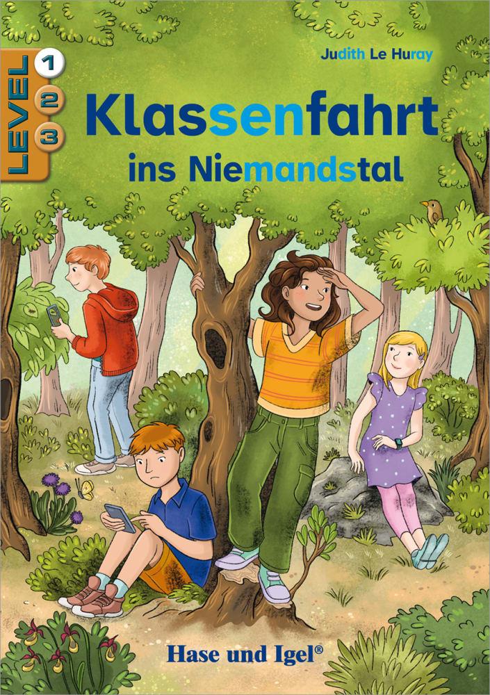 Vorderes Coverbild Klassenfahrt ins Niemandstal / Level 1. Schulausgabe