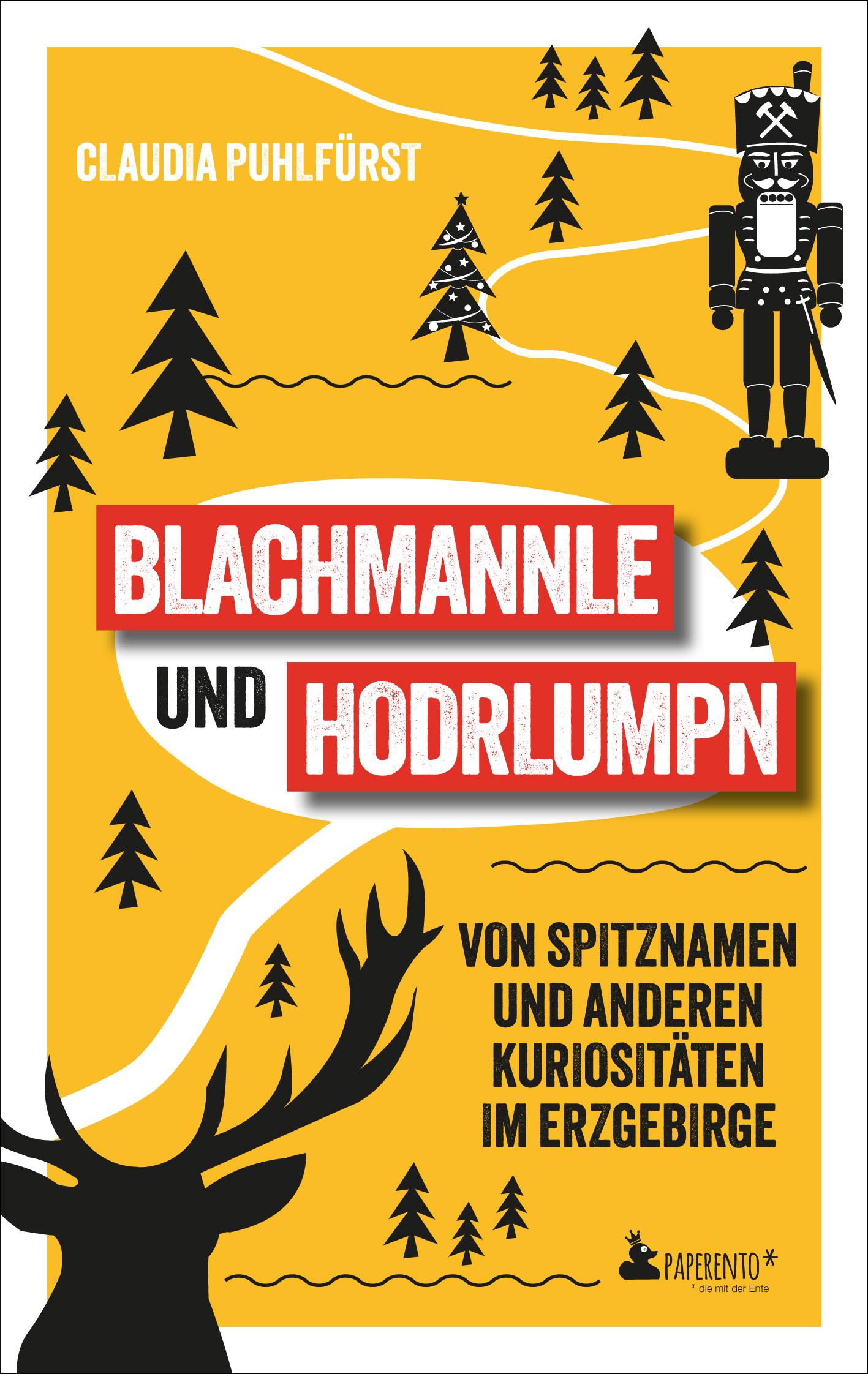 Vorderes Coverbild Blachmannle und Hodrlumpn - Das Erzgebirge-Buch