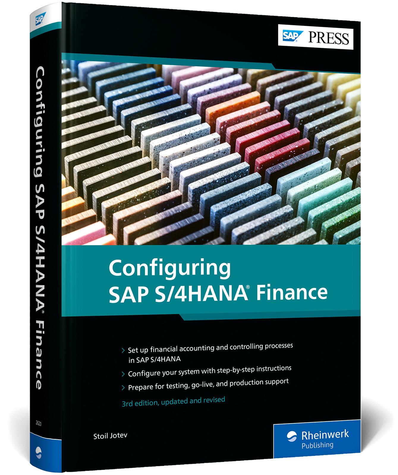 Vorderes Coverbild Configuring SAP S/4HANA Finance