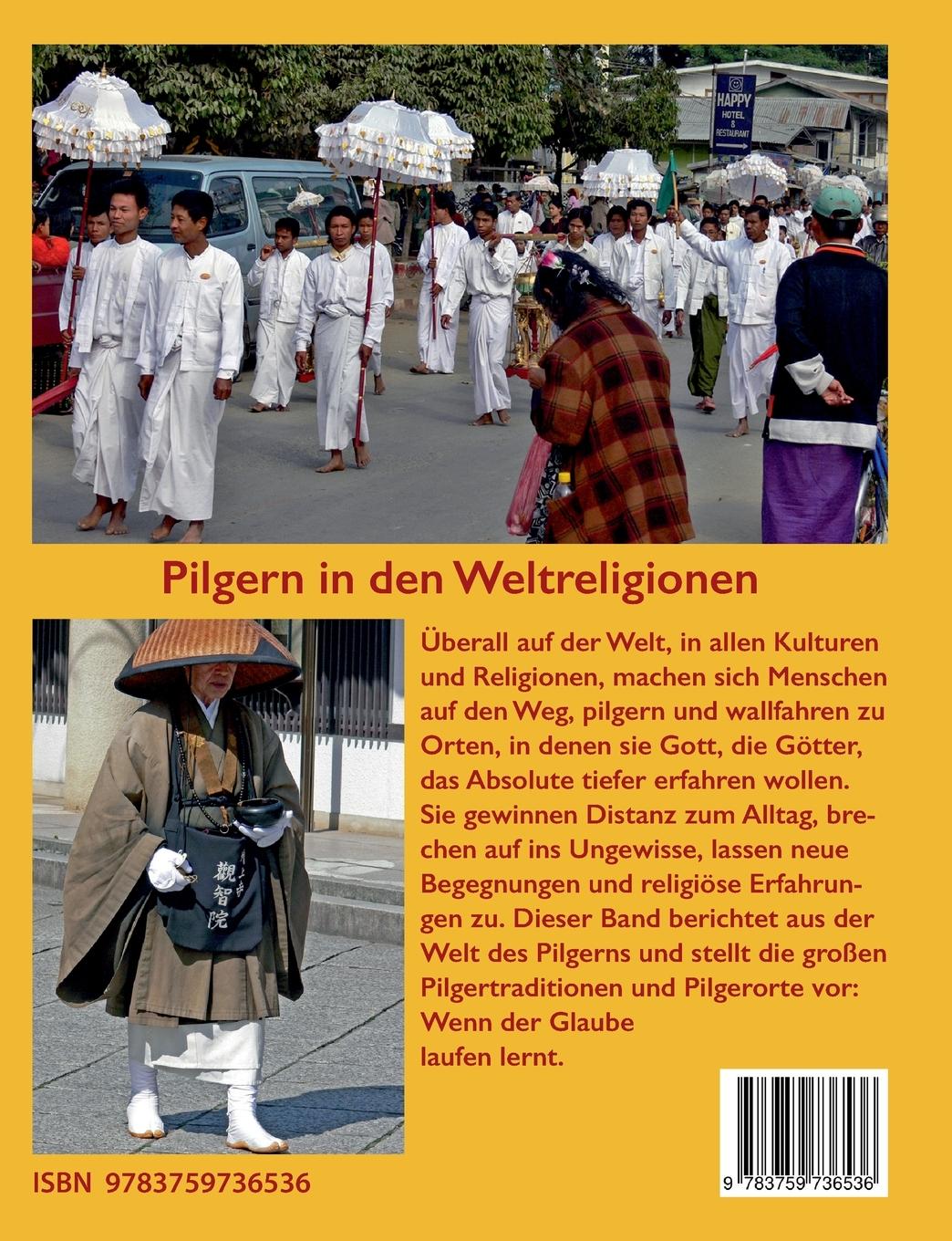 Rückseitencover Pilgern in den Weltreligionen