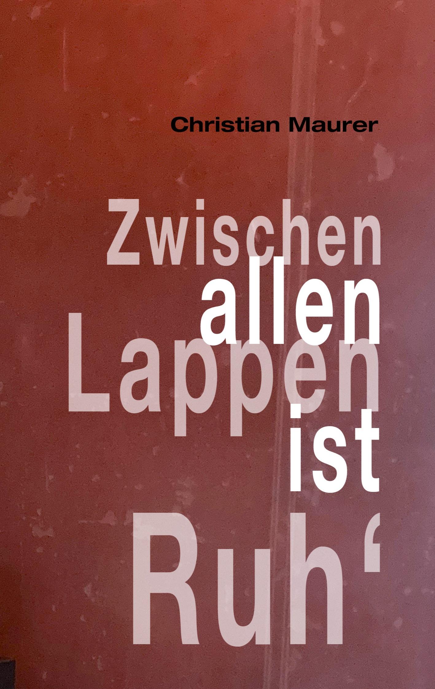 Vorderes Coverbild Zwischen allen Lappen ist Ruh'
