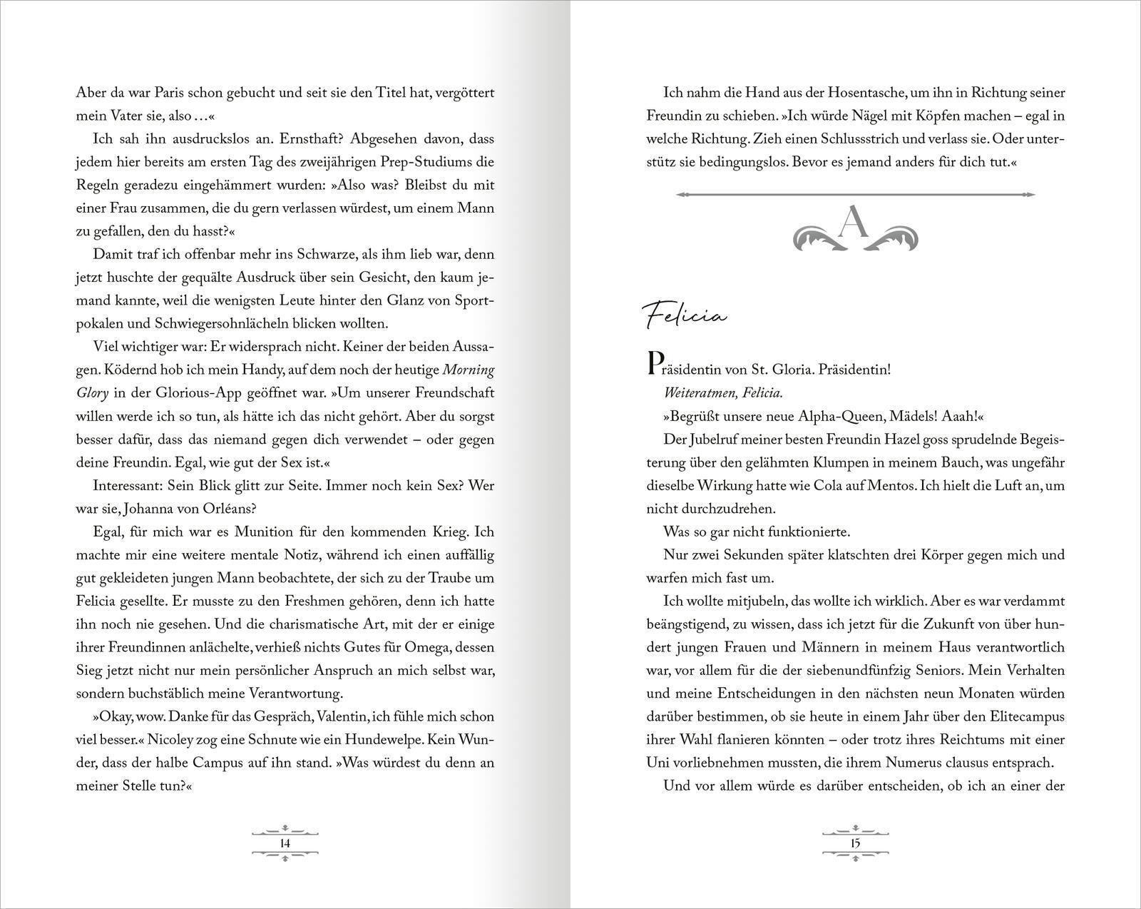 Beispielinhalt (Bild) Game of Hearts - No Rules (St. Gloria College 1)