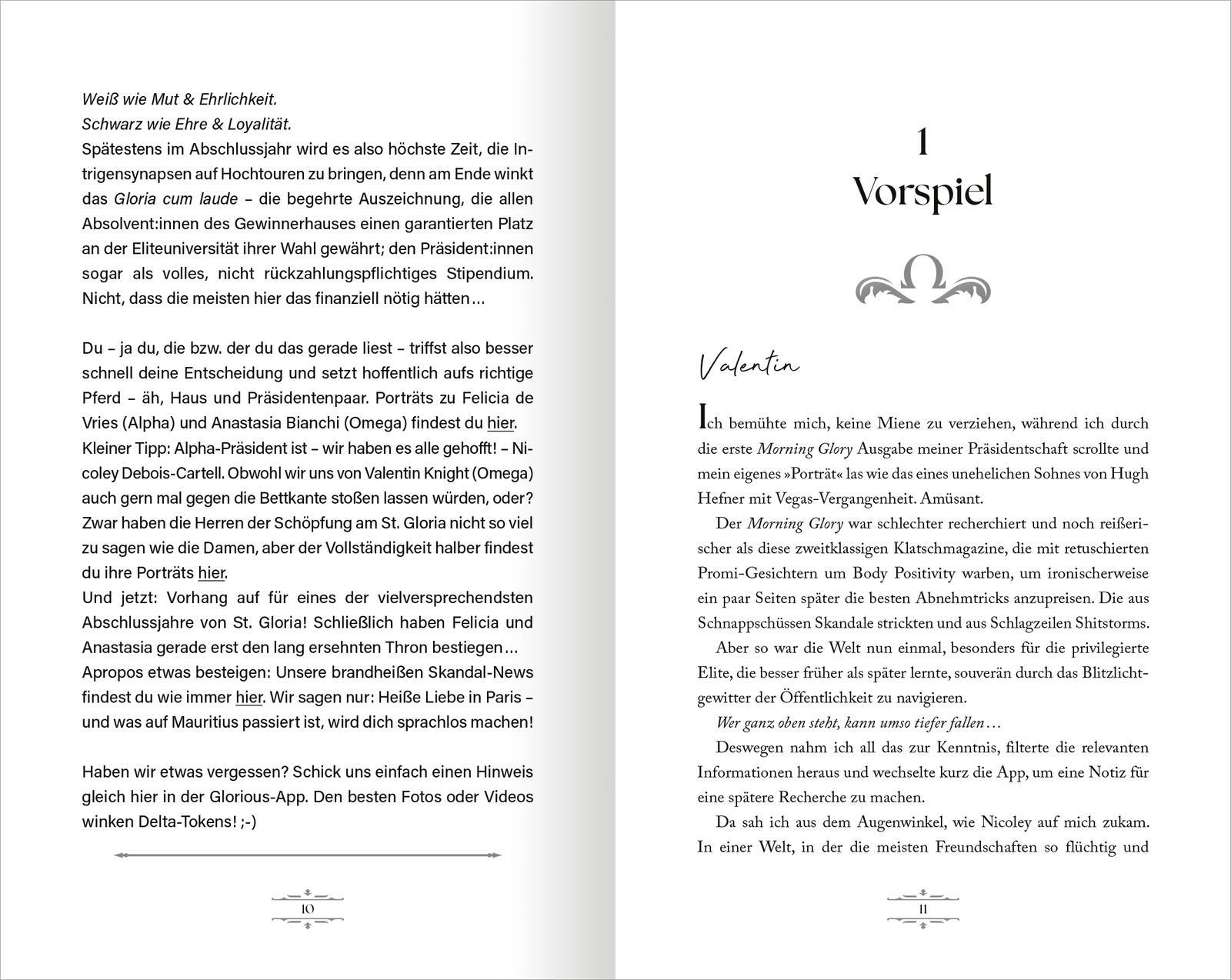 Beispielinhalt (Bild) Game of Hearts - No Rules (St. Gloria College 1)